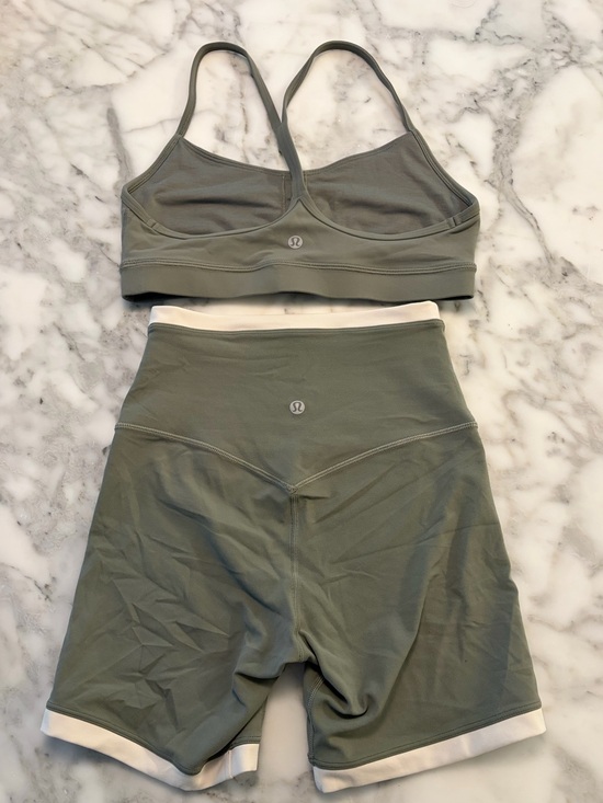 lululemon athletica Pants - Lululemon Sports Bra and High-Rise Bike Shorts Set